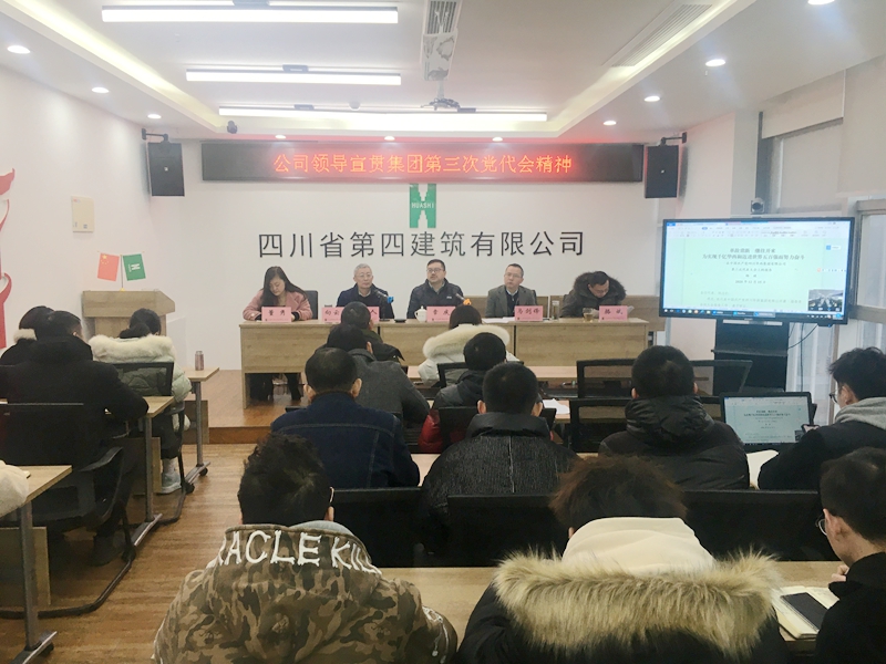 公司領(lǐng)導赴重慶工程公司宣貫集團第三次黨代會精神_副本